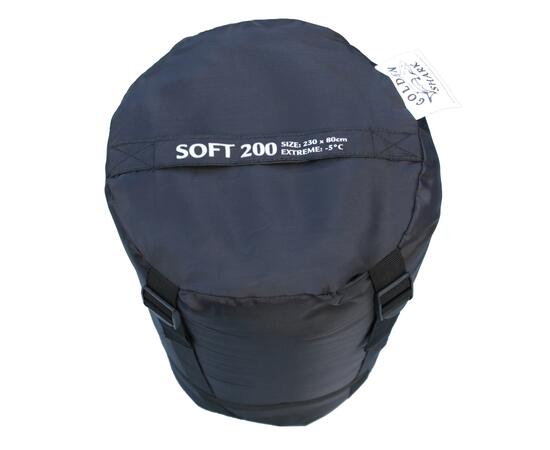 Спальный мешок Golden Shark Soft 200,  230х80см правая молния, фото , изображение 10