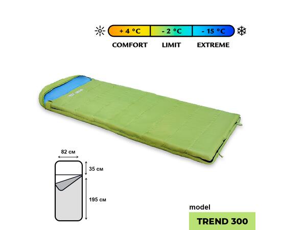 Спальный мешок GOLDEN SHARK Trend 300 (левая молния) 230x82 см, фото 
