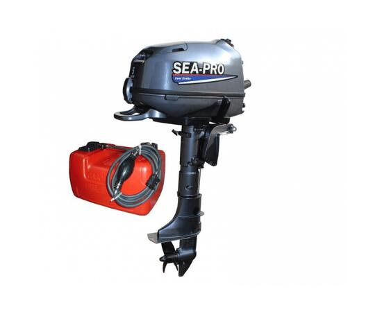 Лодочный мотор Sea-Pro (Сеа Про) F5S с внешним баком на 12 л, фото 