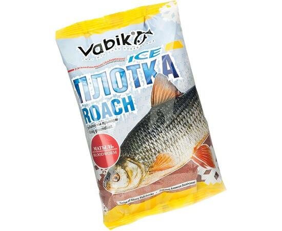 Прикормка зимняя VABIK ICE Roach Bloodworm 750 гр, фото 