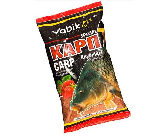 Прикормка Vabik SPECIAL Карп Клубника 1кг, фото 