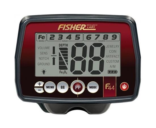 Металлоискатель Fisher F44 11DD GWP + F-Pulse, фото , изображение 4