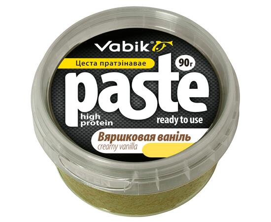 Приманка Vabik PASTE тесто протеиновое Сливочная ваниль 90г, фото 