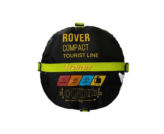 Спальный мешок кокон Tramp Rover Compact 210*80*55 см (левый), фото , изображение 9