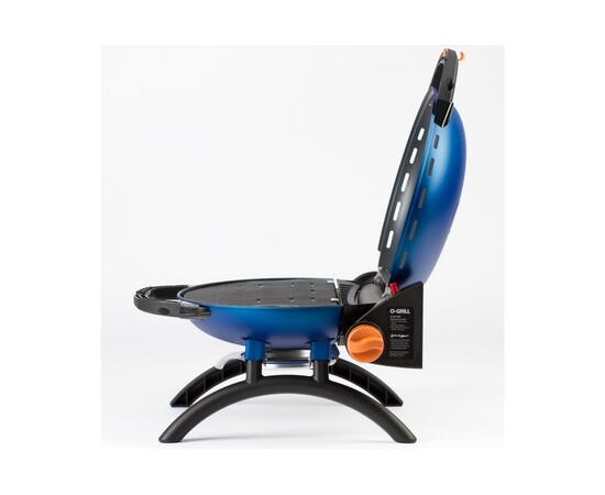 Портативный газовый гриль O-grill 500 синий (в комплекте адаптер тип А), Цвет: синий, фото , изображение 6