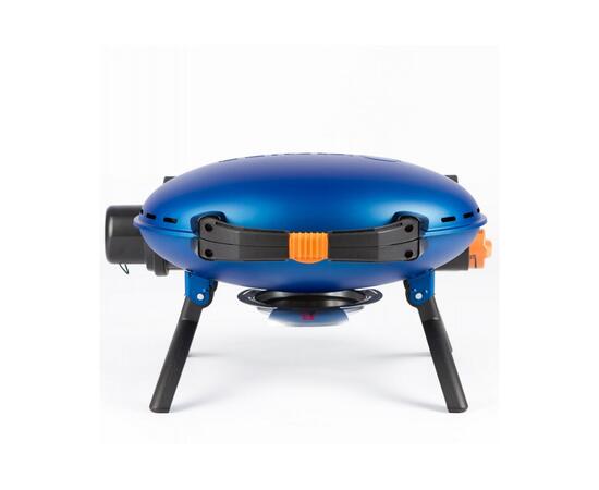 Портативный газовый гриль O-grill 500 синий (в комплекте адаптер тип А), Цвет: синий, фото , изображение 10