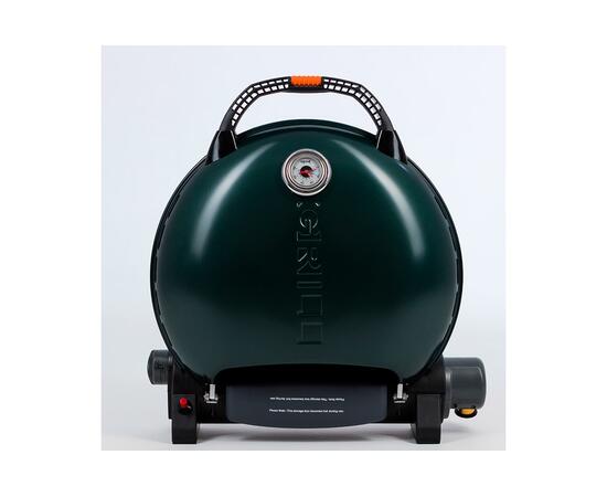 Портативный газовый гриль O-grill 700T зелено-черный (в комплекте адаптер тип А), Цвет: зелено-черный, фото 