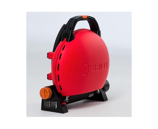 Портативный газовый гриль O-grill 800T красный (в комплекте адаптер тип А), Цвет: красный, фото , изображение 2