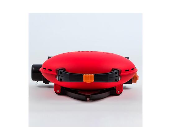 Портативный газовый гриль O-grill 800T красный (в комплекте адаптер тип А), Цвет: красный, фото , изображение 3