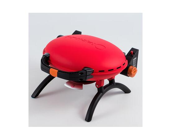 Портативный газовый гриль O-grill 800T красный (в комплекте адаптер тип А), Цвет: красный, фото , изображение 4