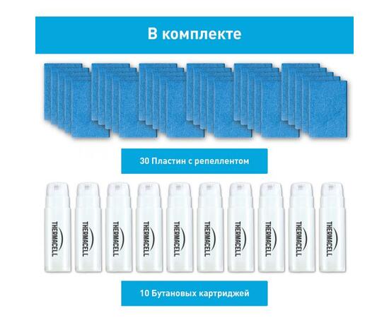 Набор расходных материалов Thermacell Mega Refill (10 газовых картриджей + 30 пластин), фото , изображение 3