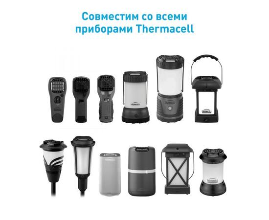 Набор расходных материалов Thermacell Mega Refill (10 газовых картриджей + 30 пластин), фото , изображение 6