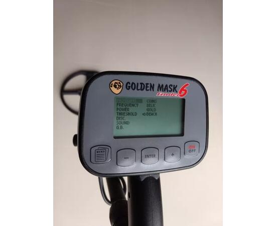 Металлоискатель Golden Mask 6 PRO (три частоты 5 кГц - 15 кГц - 30 кГц), фото , изображение 4