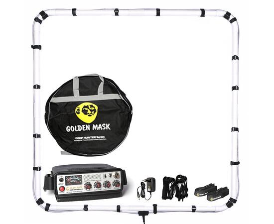 Глубинный металлоискатель Golden Mask Deep Hunter Pro 5 рамка 180х180 см (Pack 5), фото 