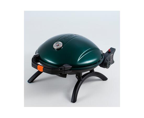 Портативный газовый гриль O-grill 900MT зелено-черный (в комплекте адаптер тип А), Цвет: зелено-черный, фото , изображение 4