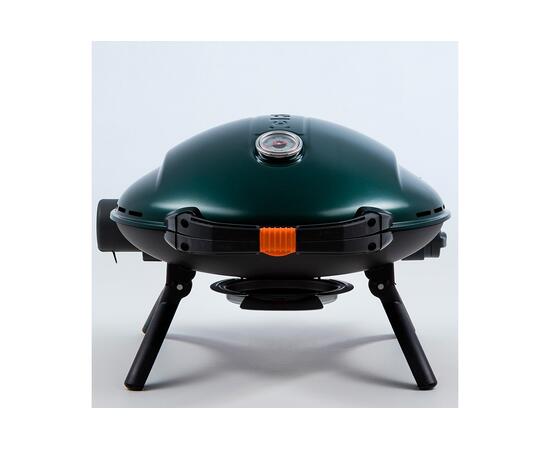 Портативный газовый гриль O-grill 900MT зелено-черный (в комплекте адаптер тип А), Цвет: зелено-черный, фото , изображение 10