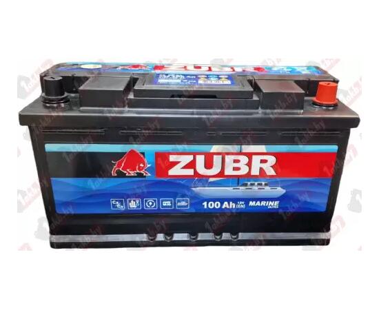 Аккумулятор ZUBR MARINE (100 Ah), 12 V Обратная, R+ L5 ZM1000, фото 