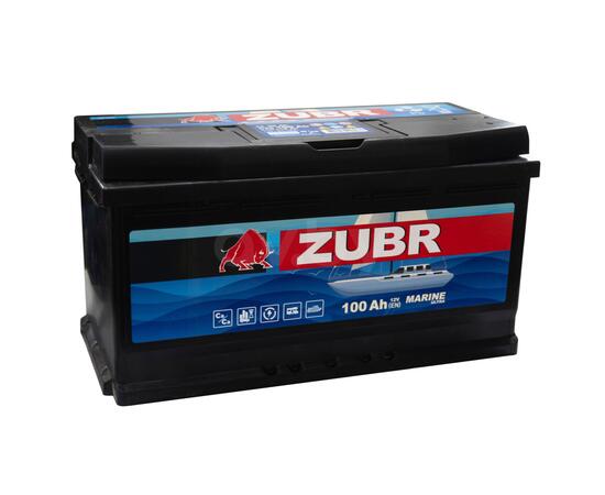 Аккумулятор ZUBR MARINE (100 Ah), 12 V Обратная, R+ L5 ZM1000, фото , изображение 3