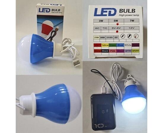 USB LED лампочка светодиодная Практик 5W, фото 