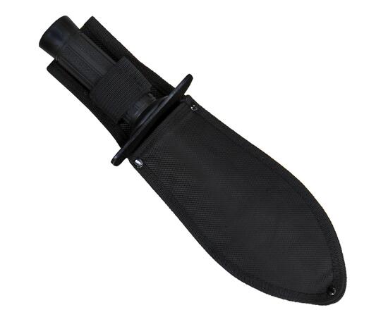 Нож-Совок Stinger Black + чехол, фото , изображение 5