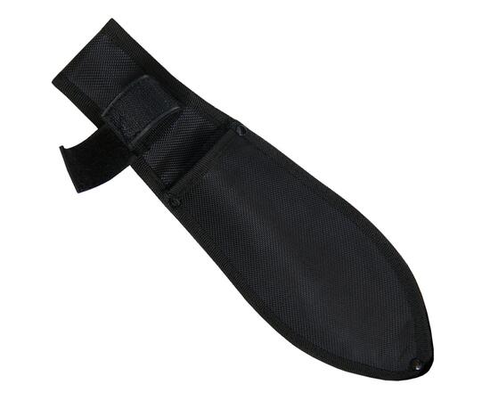 Нож-Совок Stinger Black + чехол, фото , изображение 6