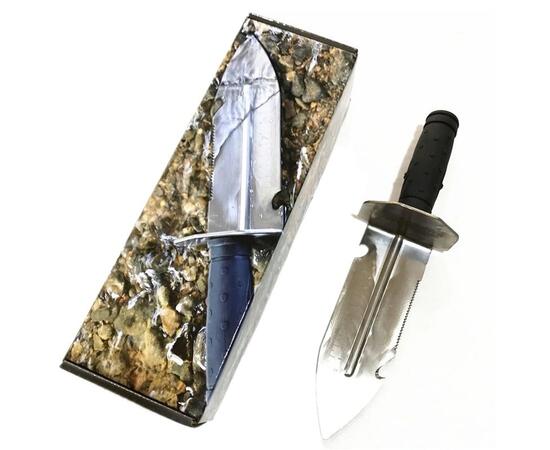 Совок EDGE Digger из нержавейки (Gold hunter), фото , изображение 6