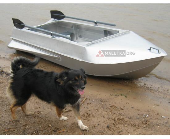 Алюминиевая лодка Романтика-Н 2.8 м., с булями, фото , изображение 7