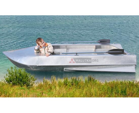 Алюминиевая лодка Романтика-Н 3.0 м., с булями, фото , изображение 2