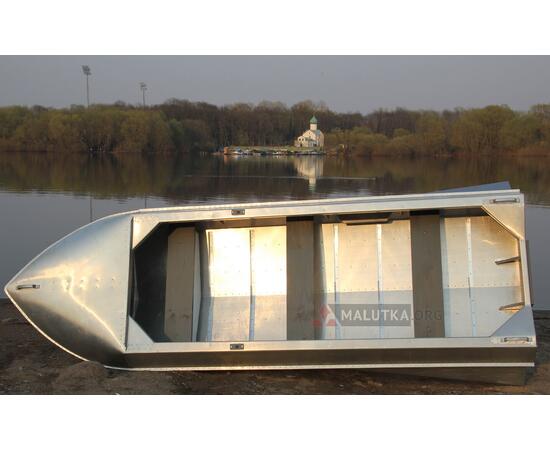 Алюминиевая лодка Романтика-Н 3.5 м., с булями, фото , изображение 6