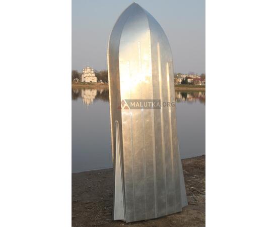 Алюминиевая лодка Романтика-Н 3.5 м., с булями, фото , изображение 8