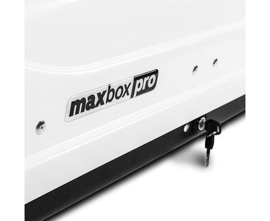 Автобокс MaxBox PRO 430 (малый) серый двустороннее открывание, фото , изображение 6