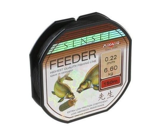 Леска Mikado SENSEI FEEDER 0.22 mm - 150 m, фото 