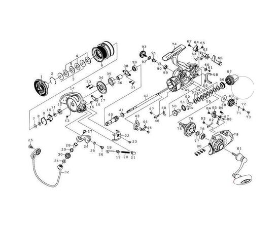 Катушка Daiwa BLACK VIDOW BR  LT- 5000 C, фото , изображение 4
