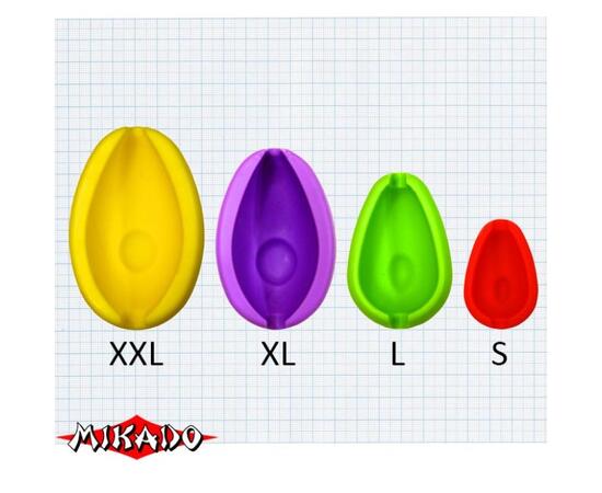 Комплект кормушек Mikado Method Feeder L 3x80 g+форма, фото , изображение 5