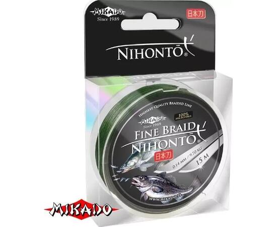 Плетенка Mikado NIHONTO FINE BRAID 100M / 050мм, фото 
