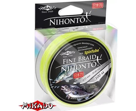 Плетенка Mikado NIHONTO FINE BRAID 100M / 050мм, фото , изображение 2