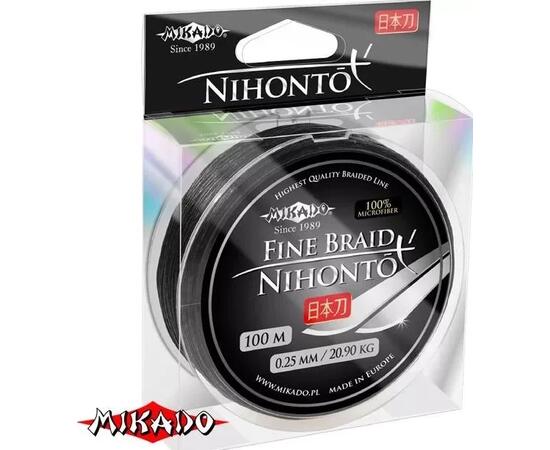 Плетенка Mikado NIHONTO FINE BRAID 100M / 050мм, фото , изображение 3