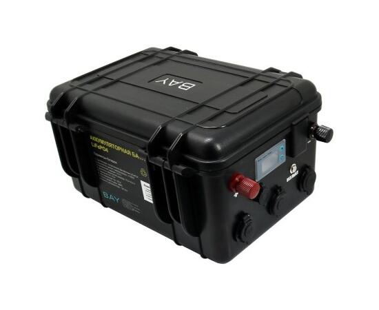 Аккумулятор для лодки BAY LiFePO4 12V 100Ah защищенный, фото , изображение 3