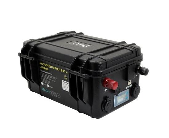 Аккумулятор для лодки BAY LiFePO4 12V 60Ah защищенный, фото , изображение 3
