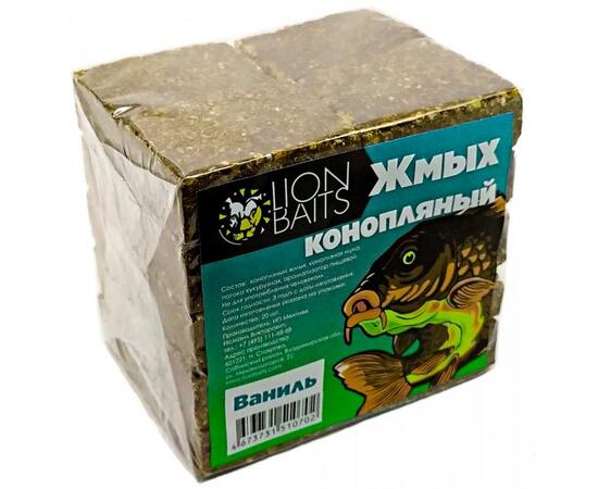 LION BAITS Жмых конопляный Макуха "Ваниль" 20шт, фото 