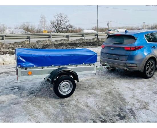 Прицеп Бест Н окрашенная рама без тента, фото , изображение 6