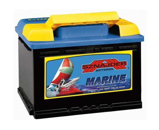 Аккумулятор ZAP Marine 75 Ah, фото 