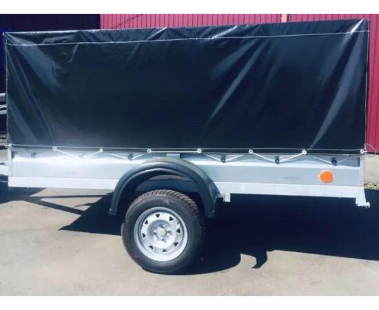 Прицеп Скиф 3x1.57 м с тентом 80 cм, фото , изображение 6