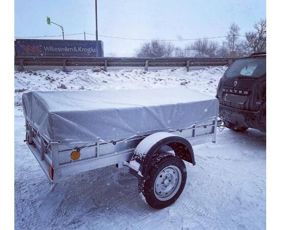 Прицеп Прораб 3.5 м без тента, фото , изображение 8