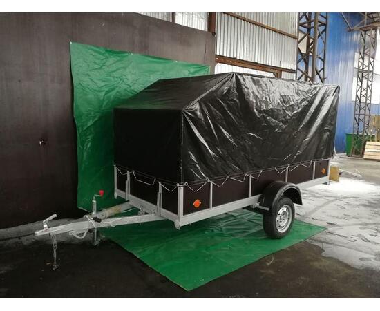 Прицеп Спец 3x1.57 м с тентом 110 cм, фото , изображение 6