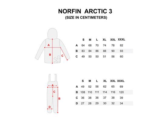 Костюм зимний Norfin ARCTIC 3, 01 S, фото , изображение 2