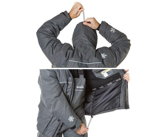 Костюм зимний Norfin ARCTIC 3, 05 XXL, фото , изображение 9