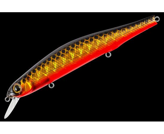 Воблер TsuYoki WATSON 110SP, 17,5 г, 110 мм, загл. 0,8 - 1,2 м, TS264G, Цвет: TS264G, Вес воблера (г): 17,5, Длина воблера (мм): 110, Тип воблера: Минноу, Тип плавучести воблера: суспендер, Штрихкод: 462713997, Количество крючков: 3, фото 