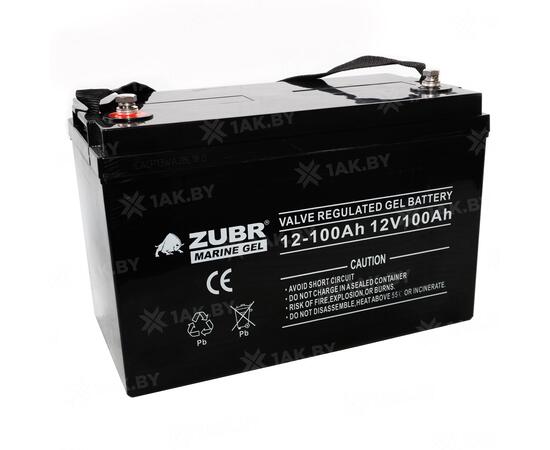 Аккумулятор ZUBR MARINE GEL (100 Ah,12 V) GEL, фото 