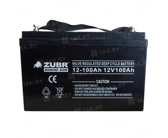 Аккумулятор ZUBR MARINE AGM (100 Ah,12 V) AGM, фото 